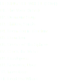 FEEDING THE WHEEL (2001) 01. The Voice (Intro) 02. Quantum Soup 03. Shifting Sands 04. Dreaming in Titanium 05. Ucan Icon 06. Center of the Sphere 07. Crack the Meter 08. Headspace 09. Revolving Door 10. Interstices 11. Feed the Wheel